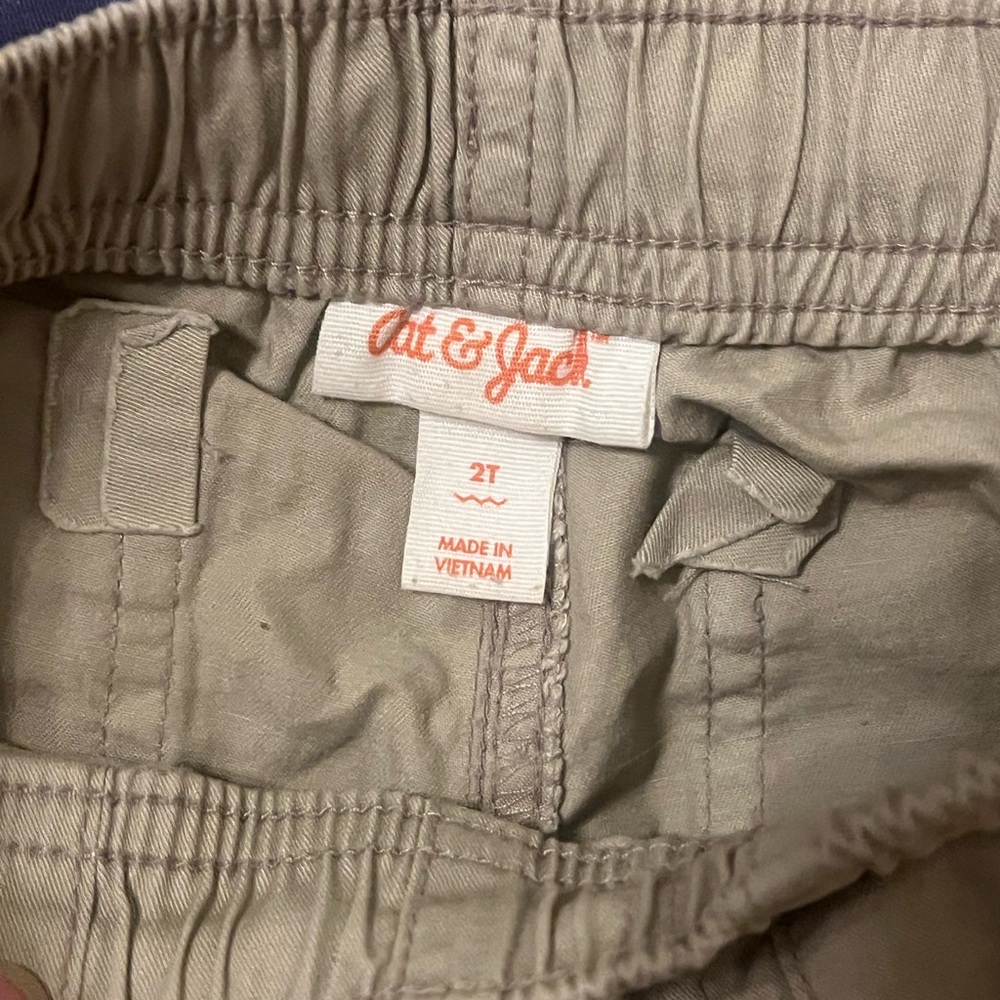 Carter's Kids Shorts Set - Light Green and Navy - Picture 5 of 5